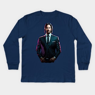 John Wick Kids Long Sleeve T-Shirt